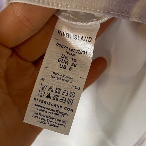 River Island Purple Dress Size US 6 - Picture 15 of 16